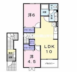 ラフィーネＡＹＡ　Ⅱの物件間取画像